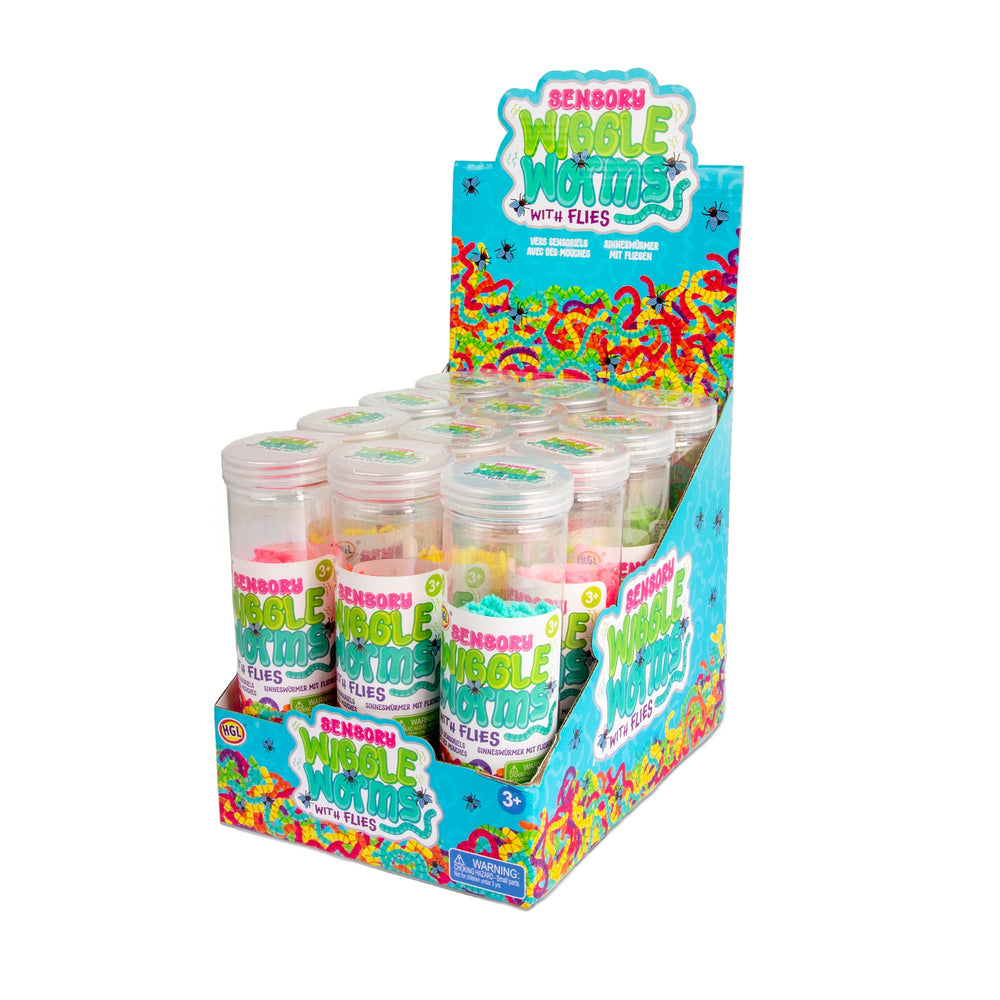 Vers Ondulants Sensoriels avec Mouches