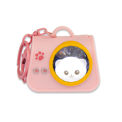 LIGHT UP PET CARRIER KEYCHAIN