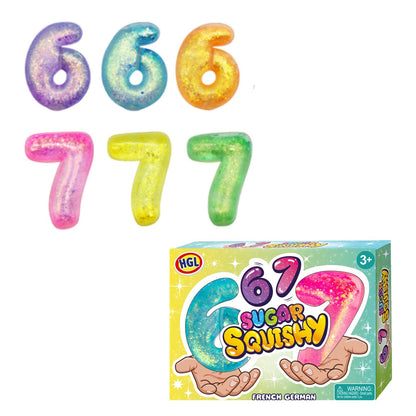 6/7 GLITTER SUGAR SQUISHY - BY AIR