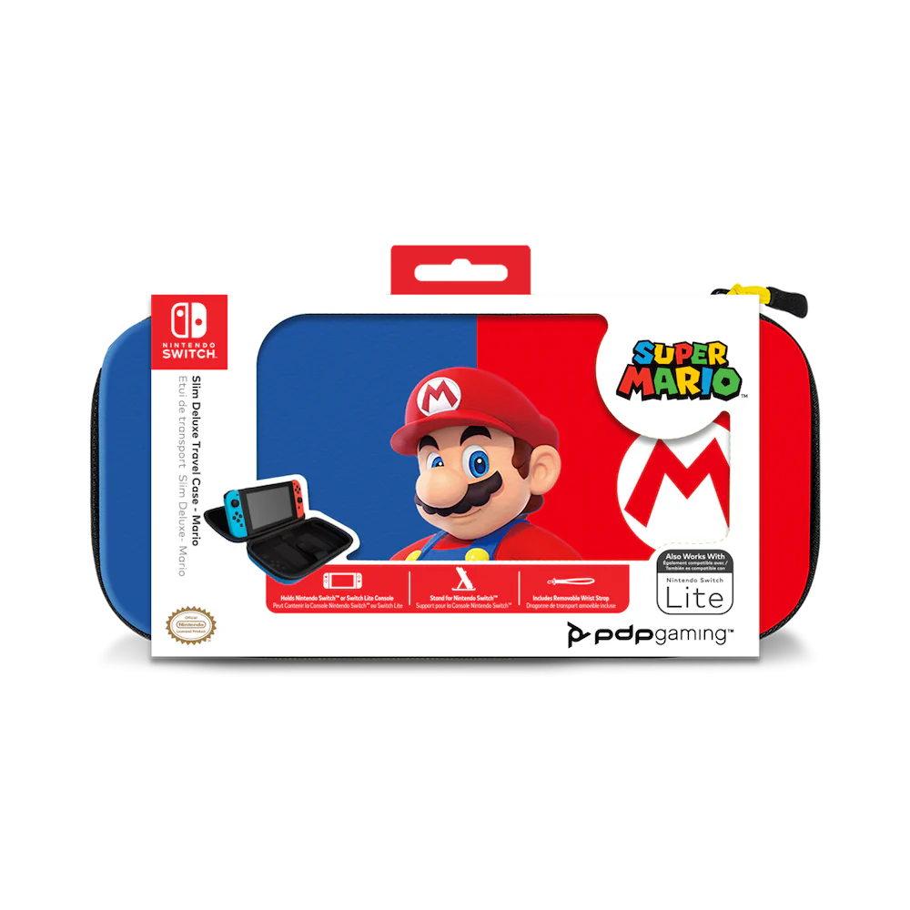 Estojo de transporte Mario para Nintendo Switch