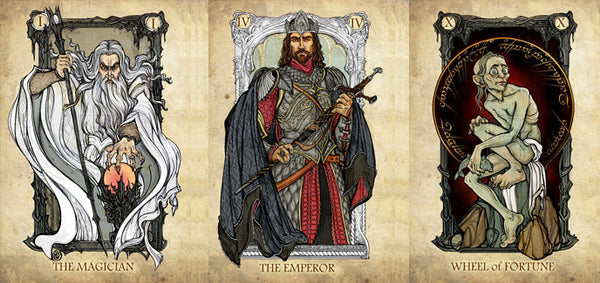 Carte dei Tarocchi - Il Signore degli Anelli