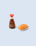 Sushi-und-Sojasauce-Salz- und Pfefferstreuer