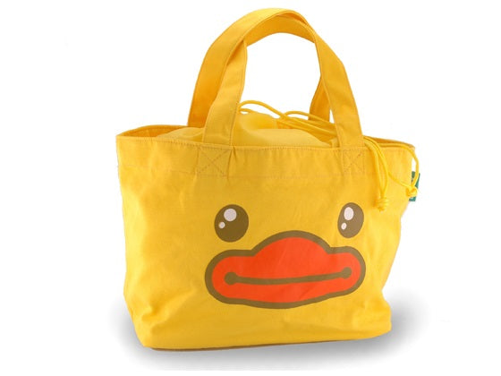 Bolso de pato amarillo