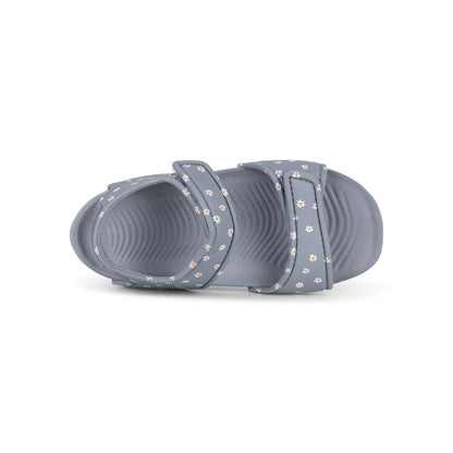 Sandals - Blue - Daisy Flower