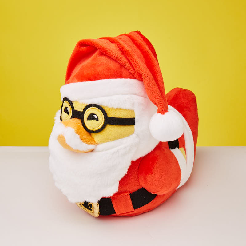 Pato Pai Natal (de peluche)