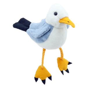 Marionnette à doigts Mouette