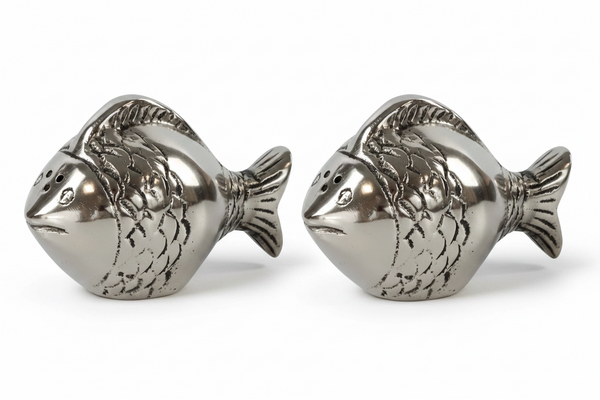 Salière et poivrière Poissons