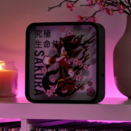 Lampe Sonic le Hérisson - Shadow le Hérisson "Sakura"