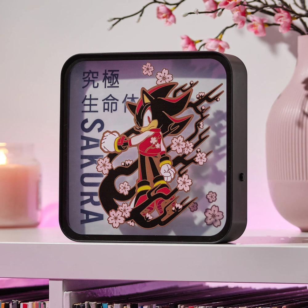 Lámpara de Sonic the Hedgehog - Shadow the Hedgehog "Sakura"