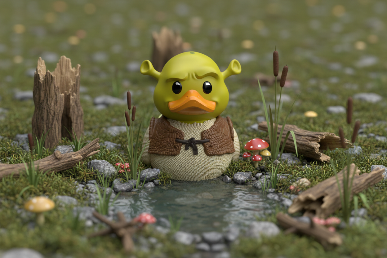 Pato Shrek (Edición Mini)