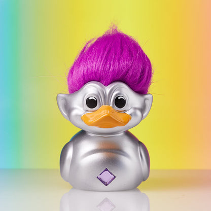 Canard Good Luck Trolls: Silver Troll TUBBZ (First Edition) - vue 3