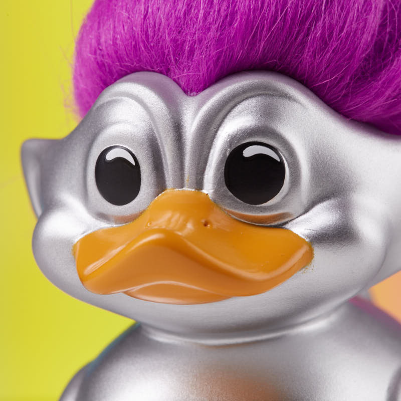 Canard Good Luck Trolls: Silver Troll TUBBZ (First Edition) - vue 6