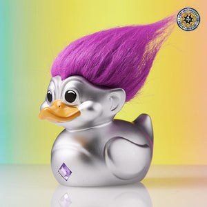 TUBBZ Eend Good Luck Trolls: Silver Troll TUBBZ (First Edition)