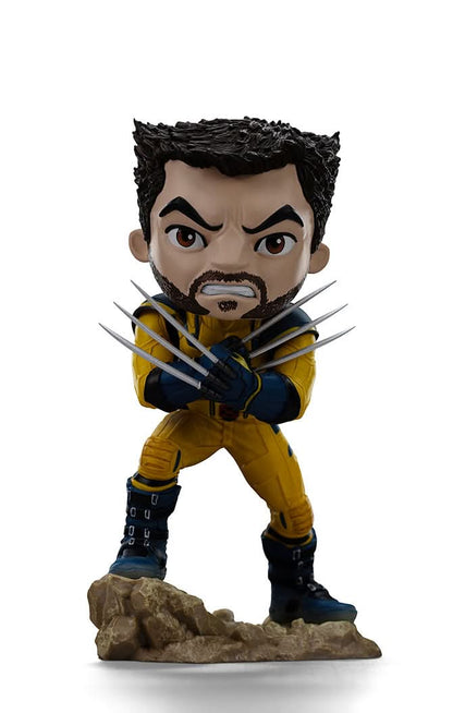 Figurine Deadpool, Wolverine and Headpool (Unmasked) - Deadpool & Wolverine - Mini Co.