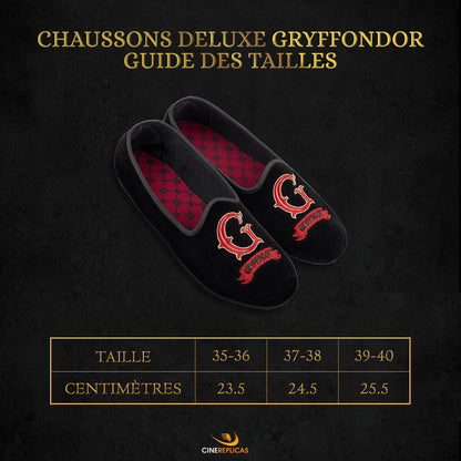 *Chaussons Deluxe Gryffondor