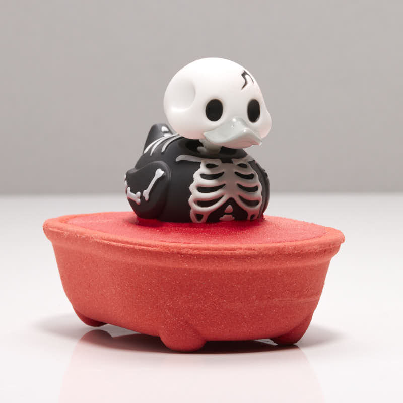 Bombe de bain Skeleton TUBBZ avec Mini figurine