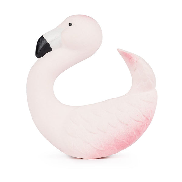 Sky le Flamant Rose – Jouet de bain et dentition bébé