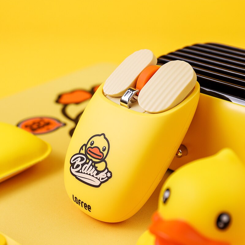 Souris sans fil Canard Jaune