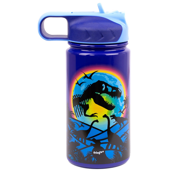 Gourde en acier inoxydable avec paille – 350ml – dinosaure Moon