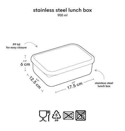 Boîte à déjeuner bento - Jungle – vue 7 – A Little Lovely Company