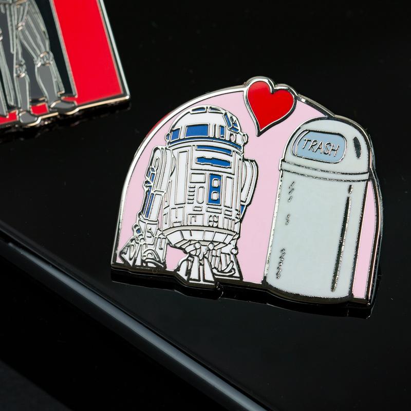 Pin Star Wars Set 3.1 - R2-D2 et Dark Vador