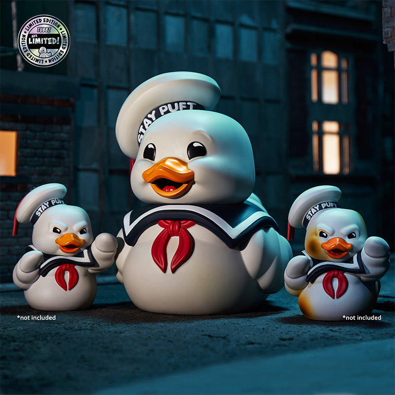 Canard Bibendum Chamallow géant XL Stay Puft Ghostbusters TUBBZ | Cosplaying Ducks Numskull