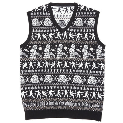 Débardeur de Noël Tricoté Stormtrooper