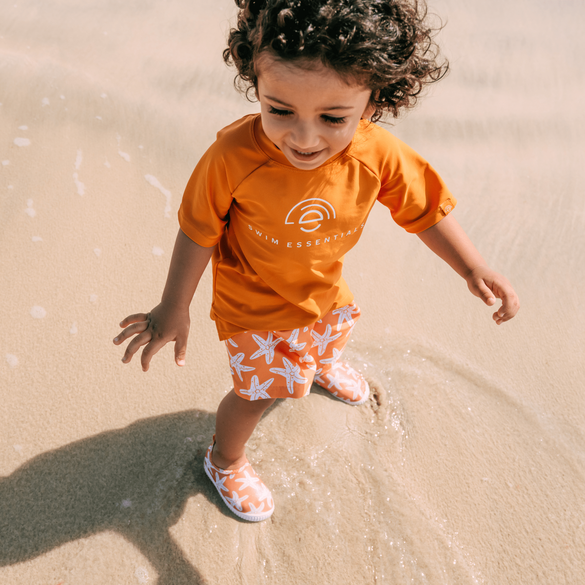 Swim Boxer - Orange - Seastar