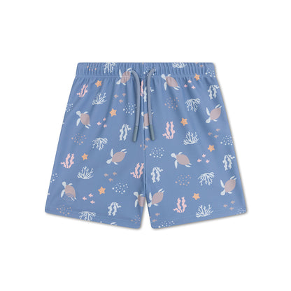 Swim Boxer - Multicolor - Coral Bliss