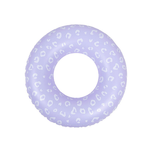 Swim Ring - Lila - Leopard - Ø 90 cm