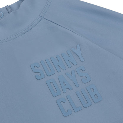 Swimming T-Shirt - Short Sleeve - Blue - Pure Tones