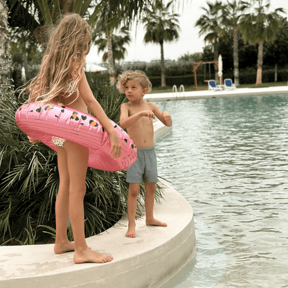 Swim Ring - Rose/Gold - Safari Chic