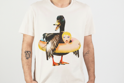 T-Shirt Canard Colvert avec Bouée Poupée