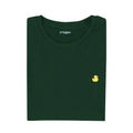 T-shirt Verde Abeto Pato Amarelo