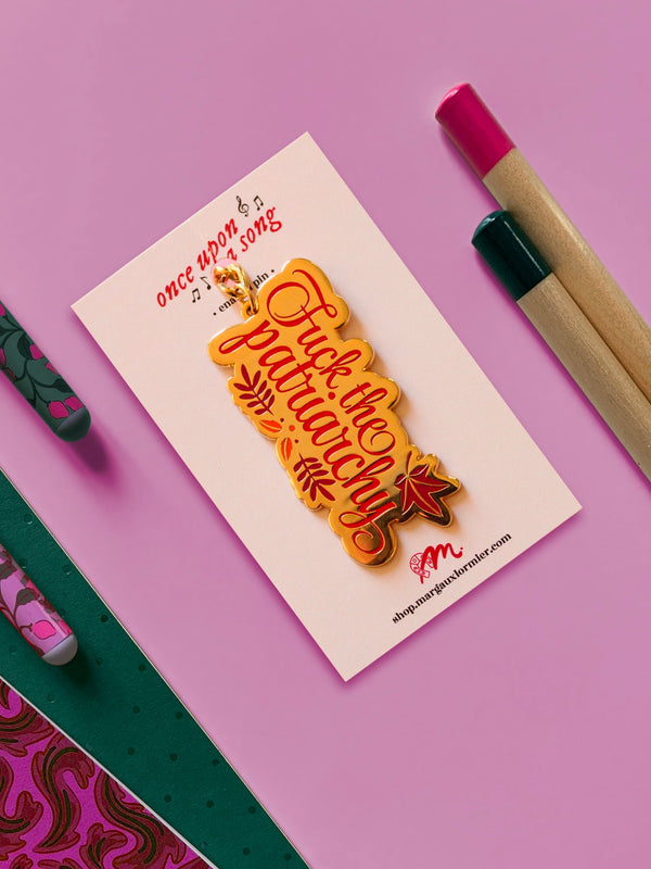 Fuck the Patriarchy | Porte-clés émaillé — vue 2