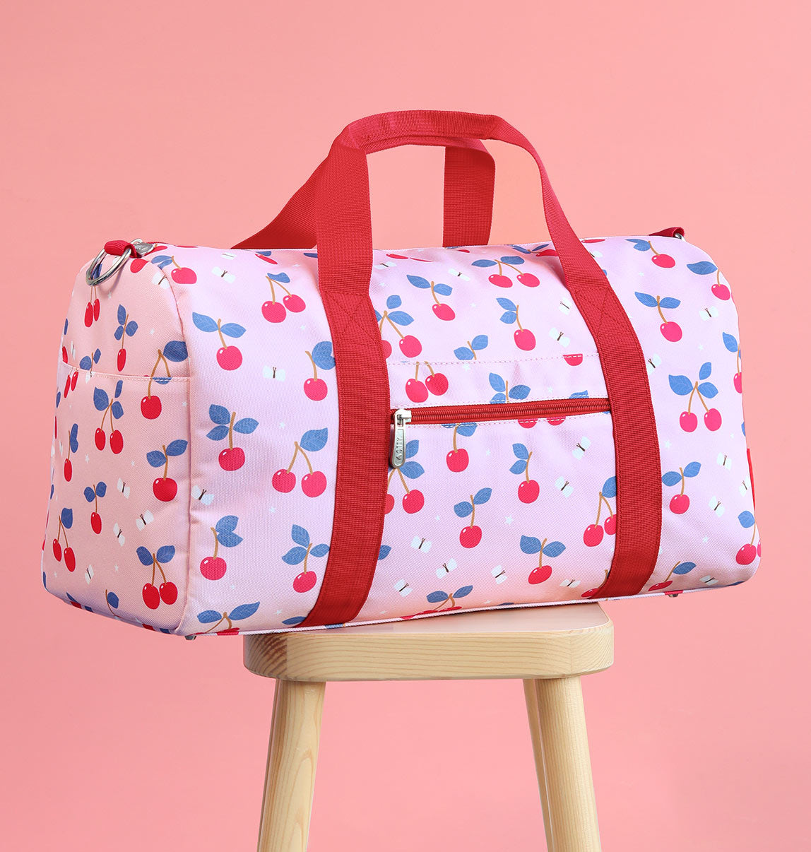 Sac de voyage enfant - Cerises – vue 2 – A Little Lovely Company