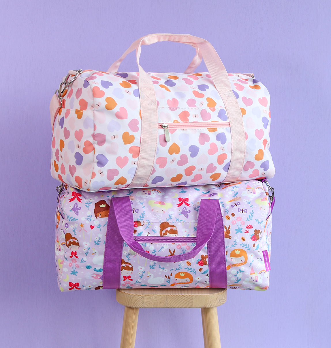Sac de voyage enfant - Princesses – vue 4 – A Little Lovely Company