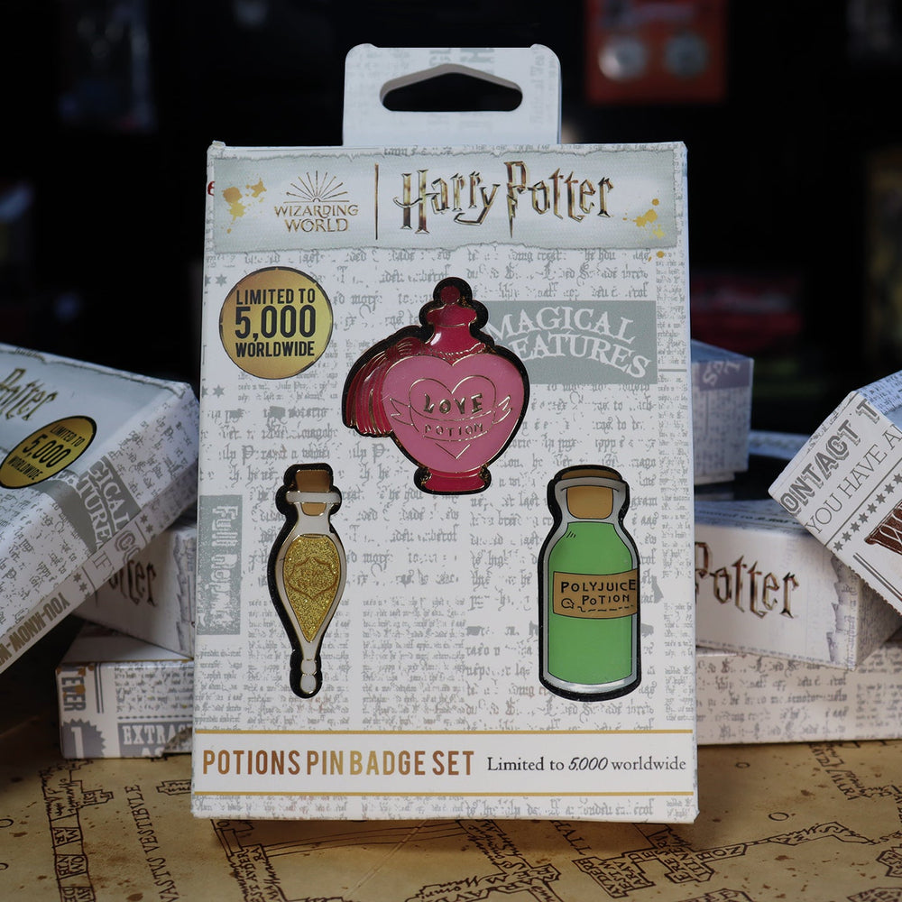 Set of 3 Harry Potter Pins - Potions