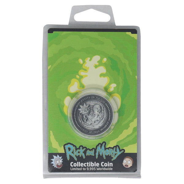 Pièce collector Rick and Morty