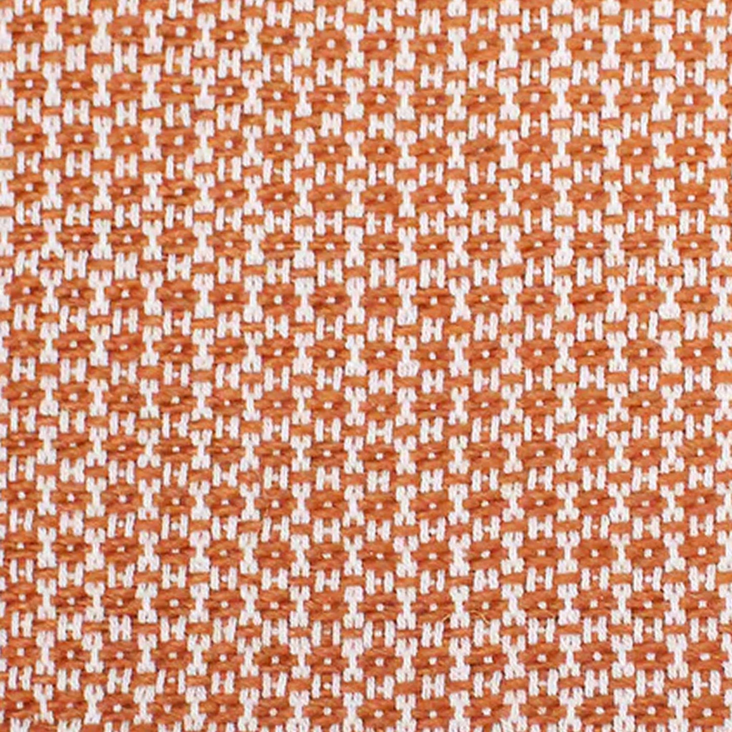 Plaid Ayla orange argile - 125 x 150 cm