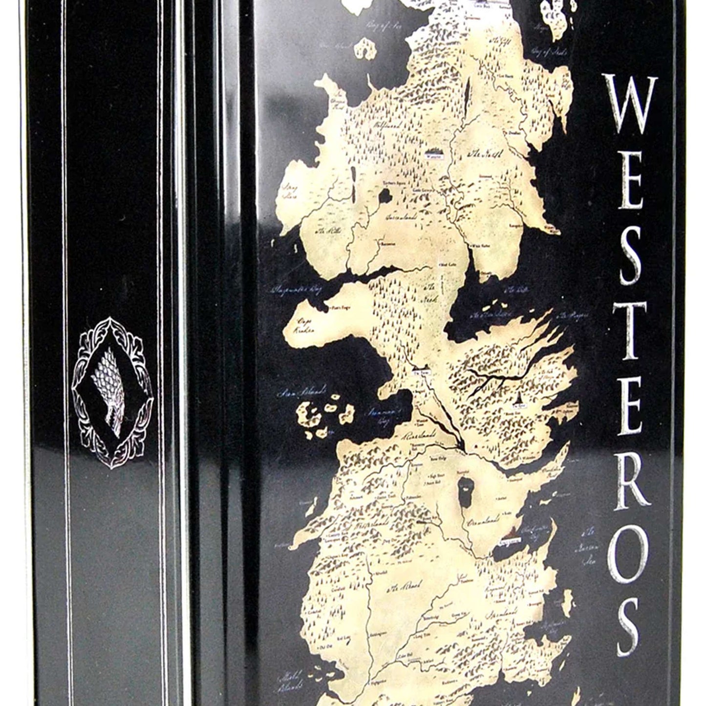 Boîte déjeuner en métal Game of Thrones - carte
