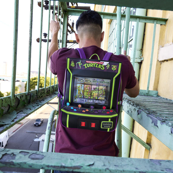 Mini zaino Teenage Mutant Ninja Turtles - Vintage Lenticular Arcade