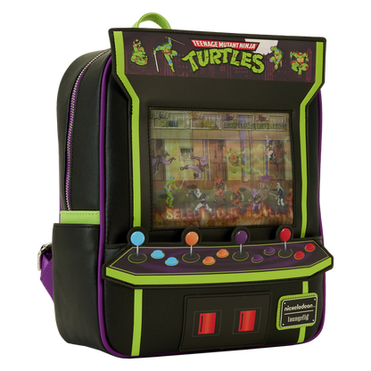 Teenage Mutant Ninja Turtles Mini Backpack - Arcade Vintage Lenticular
