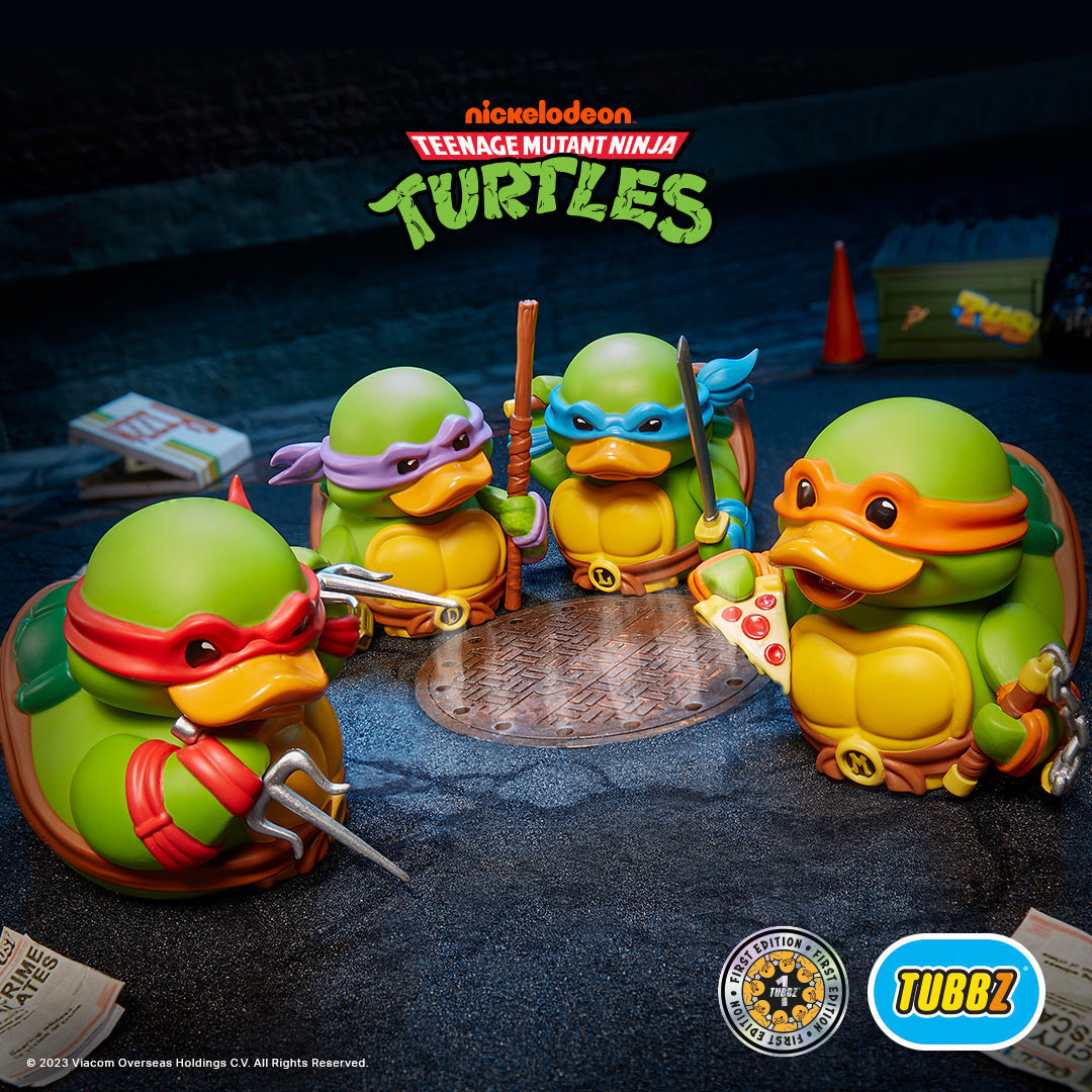 Canards Tortues Ninja TUBBZ | Cosplaying Ducks Numskull Teenage Mutant Ninja Turtles