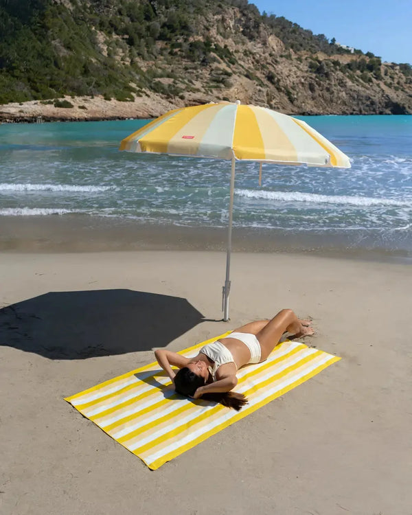 Toalla de playa de microfibra con imanes – AURA