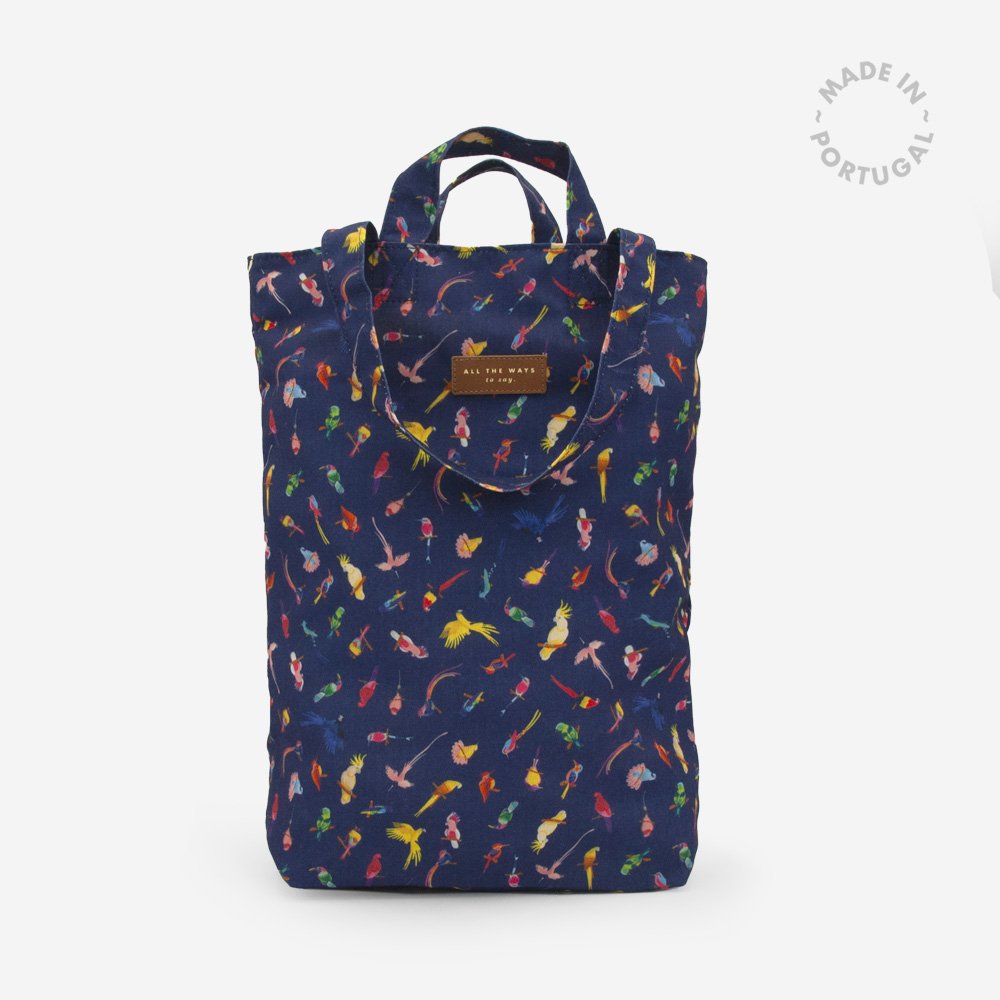 Neon birds - Tote bag