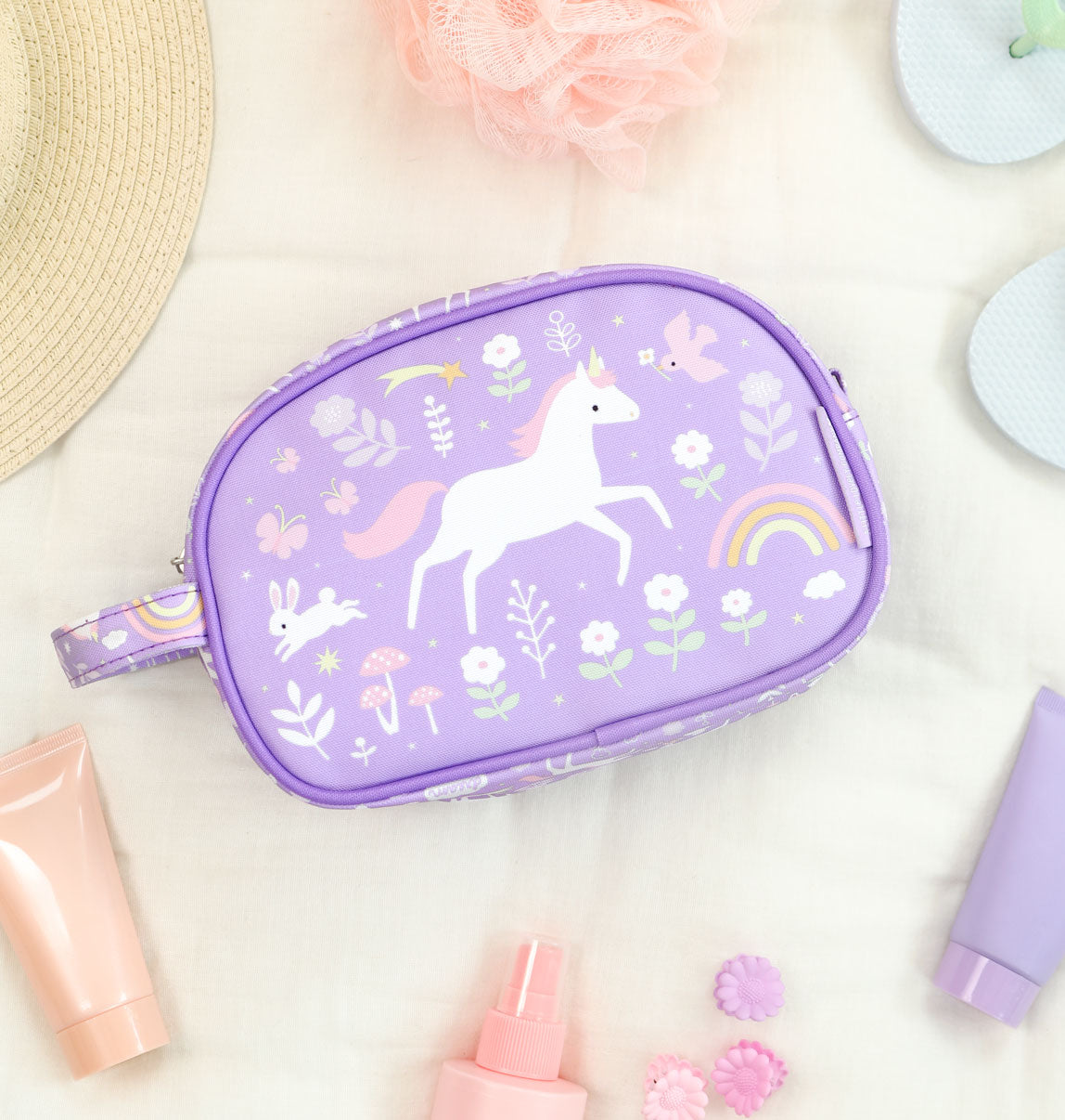 Trousse de toilette enfant - Unicorn Dreams – vue 4 – A Little Lovely Company