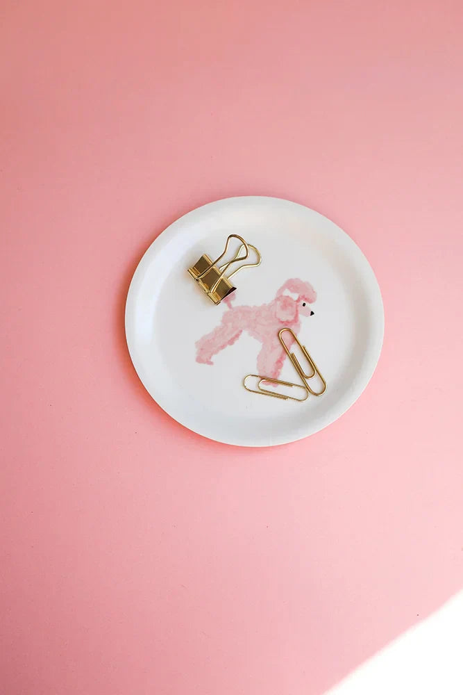 Sous-verre « Pink Poodle »