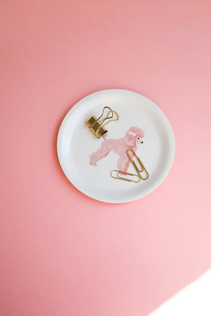 Pink Poodle – Coaster