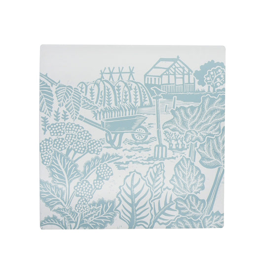 Dessous-de-plat Kate Heiss - bleu poudré - 20 cm